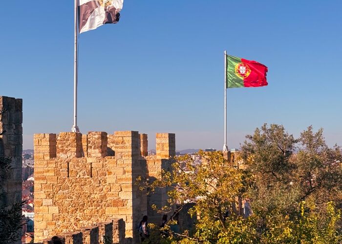 Kastell Sao Jorge in Lissabon kastell in lissabon