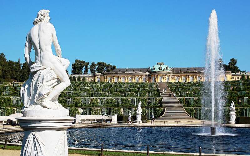 Panorama Schloss Sanssouci