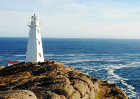 Kreuzfahrt Montreal nach Hamburg Leuchtturm in Kanada