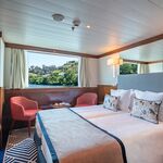 Flusskreuzfahrtschiff Portugal Kabine mit Fenster
