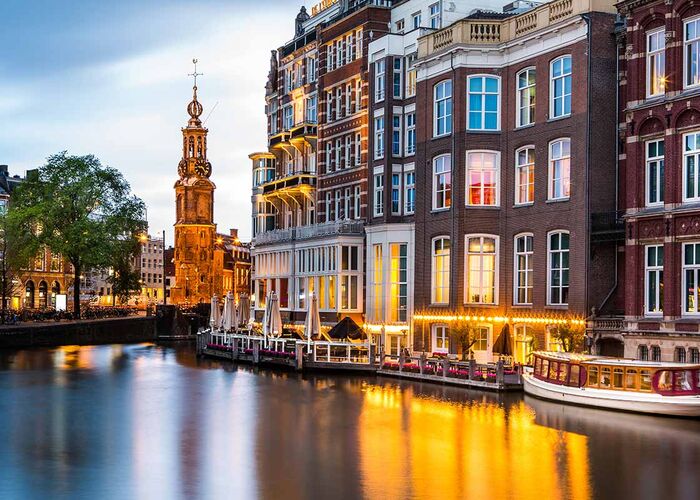 Gracht in Amsterdam
