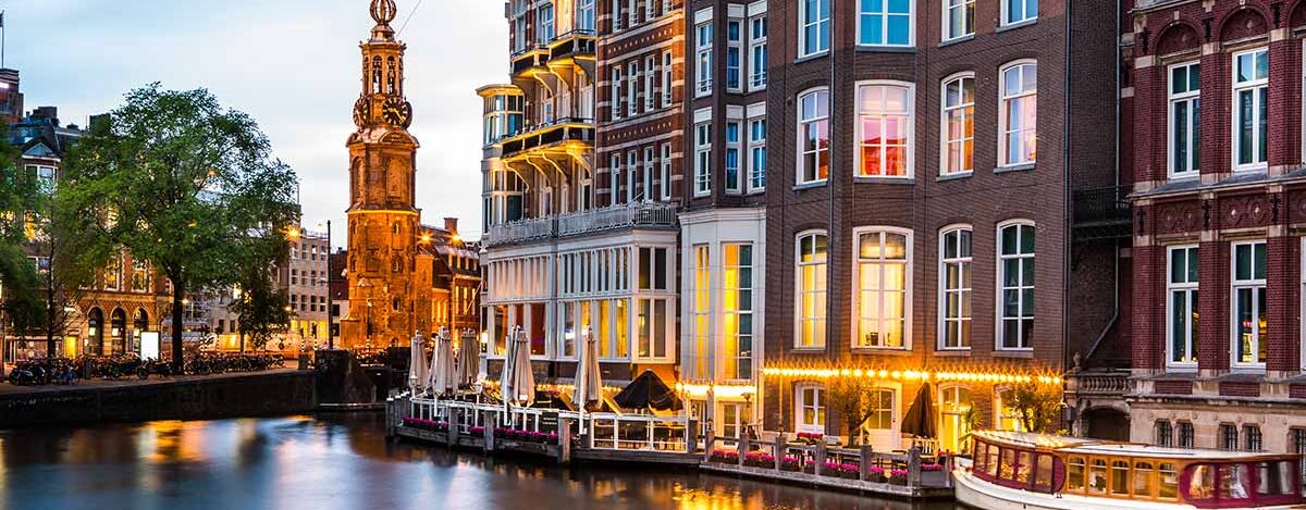 Kanal in Amsterdam