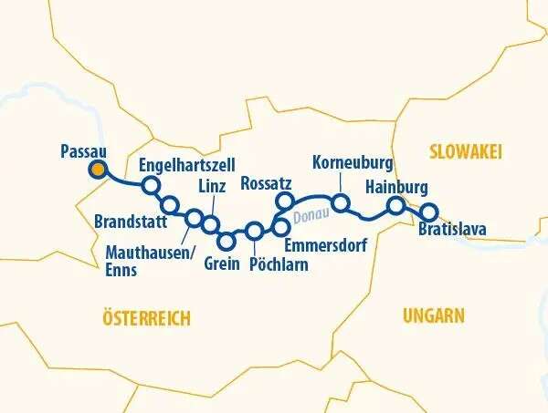 routenkarte donau 2026