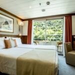 Flusskreuzfahrtschiff Douro Cruiser Kabine mit Balkon