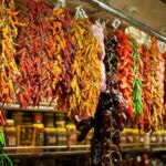 Gewürze in der Markthalle von Budapest