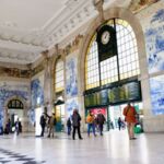 Bahnstation Sao Bento in Porto