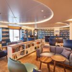Bibliothek an Bord der MS Europa 2
