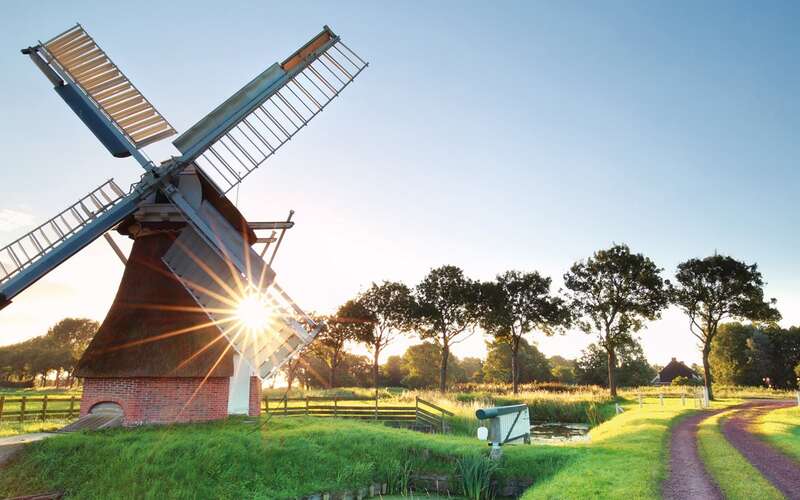Windmühle in Holland