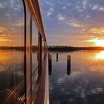 MS Elbe Princesse Sonnenuntergang