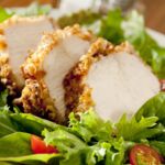 Salat auf dem Teller