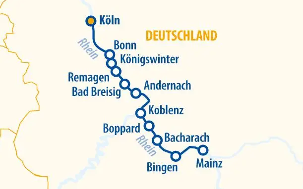 flusskreuzfahrt mit hund rhein