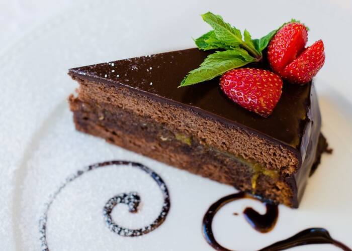 Dessert Schokoladenkuchen
