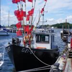 Ein Fischerboot auf Rügen