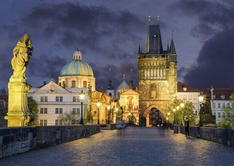 Brücke in Prag Flusskreuzfahrt Berlin Prag - Brücke in Prag