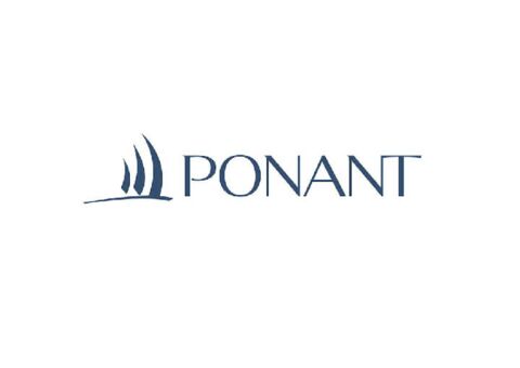 Das Logo der Reederei Ponant