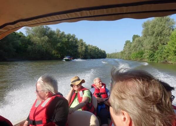 Bootsausflug im Donaudelta