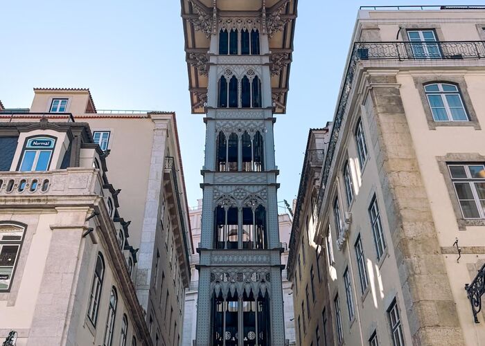 Berühmter Aufzug in Lissabon berühmter aufzug in Lissabon