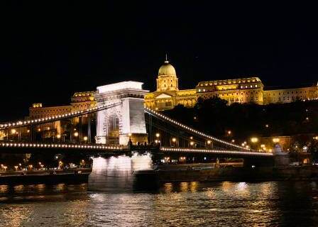 Budapest bei Nacht