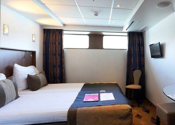 Doppelkabine auf dem Hauptdeck