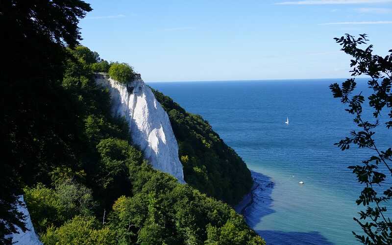 berühmter kreidefelsen auf ruegen
