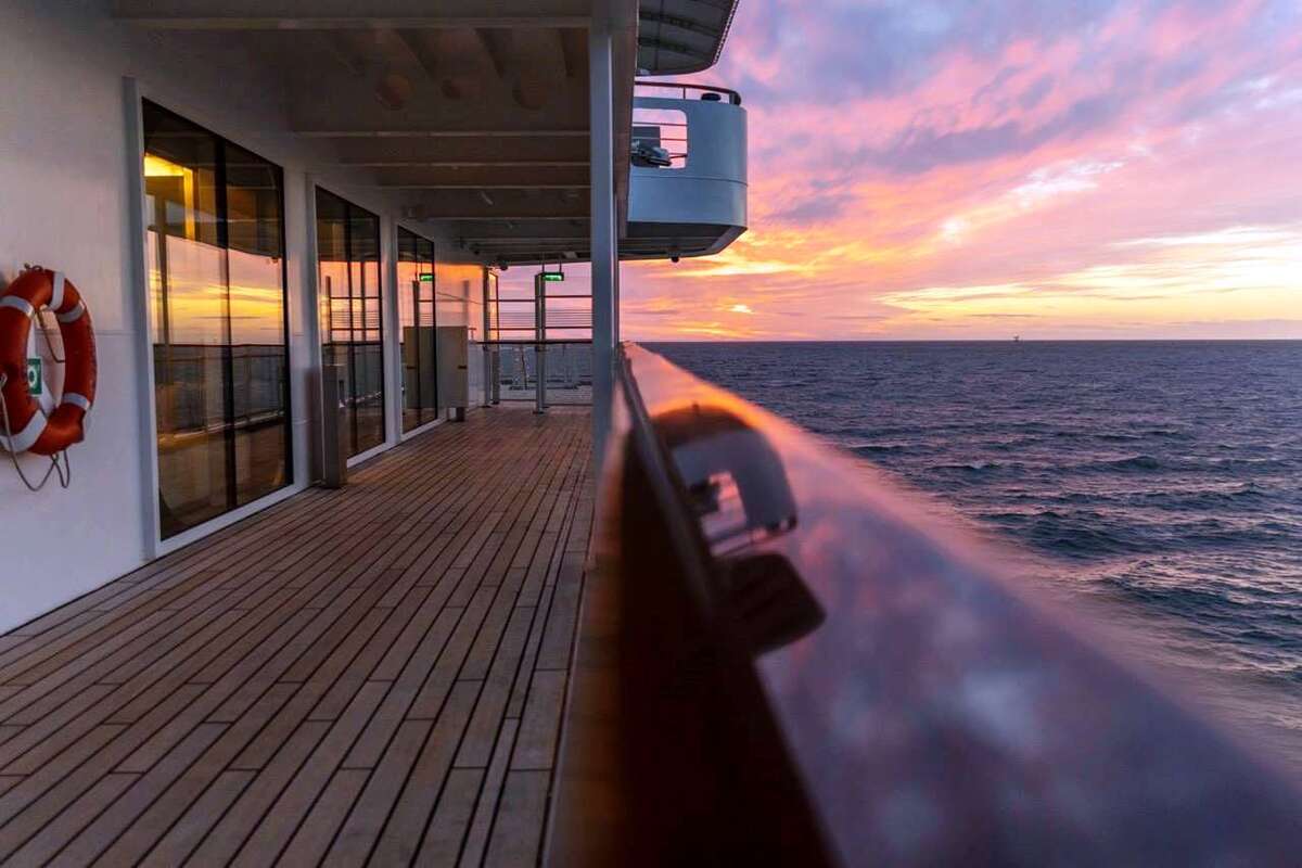 Deckumlauf auf der MS Europa 2