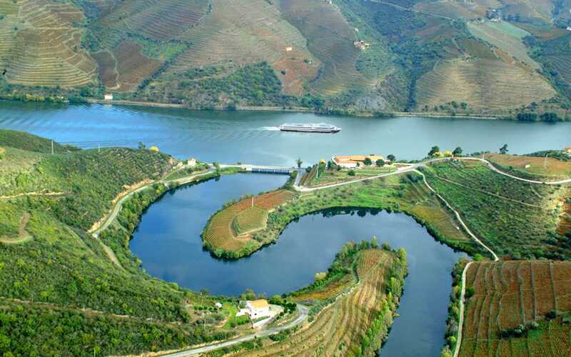 Flusslandschaft an Douro