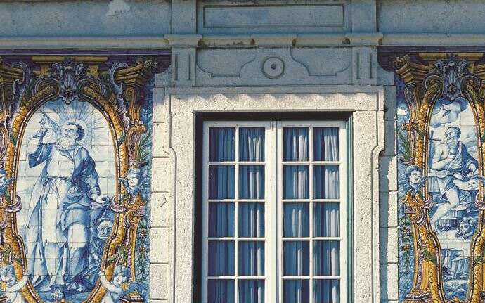 Azulejos am Haus