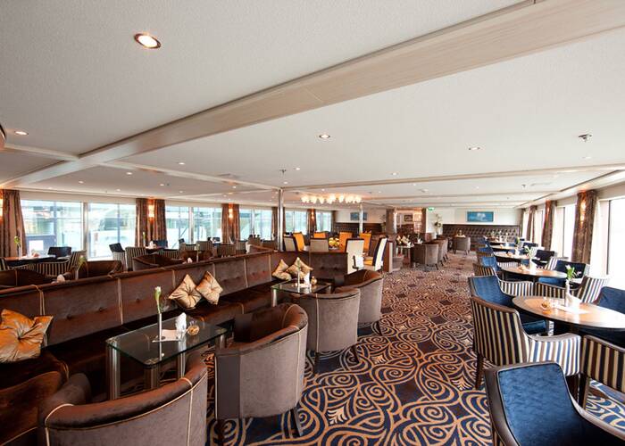Flusskreuzfahrtschiff MS Amelia - Salon