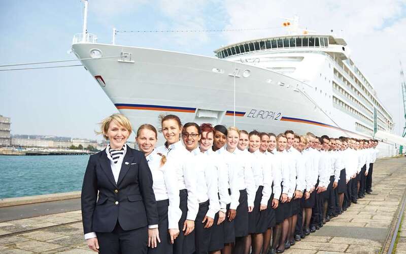 die Crew der Europa 2