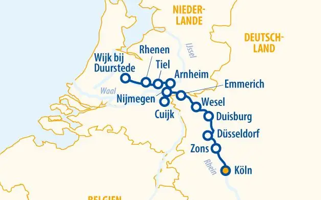 flusskreuzfahrt  mit hund holland