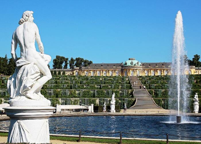 Panorama Schloss Sanssouci