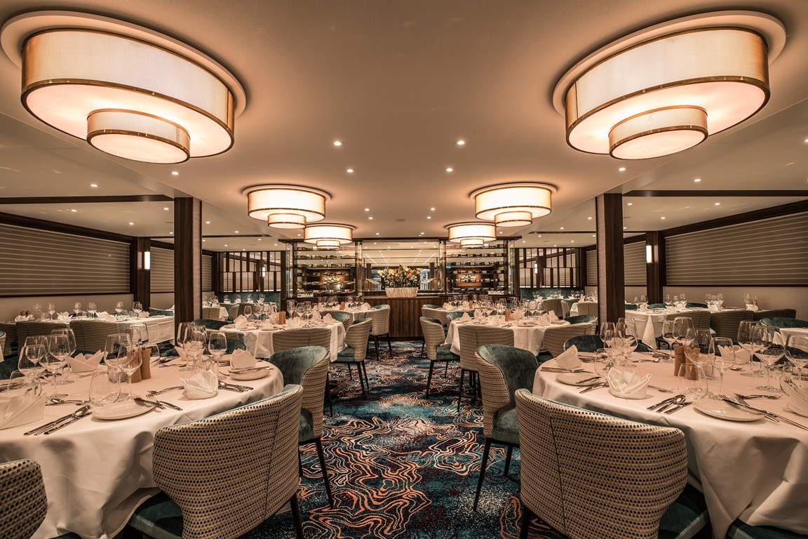 Restaurant an Bord