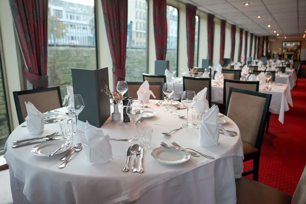 Restaurant an Bord